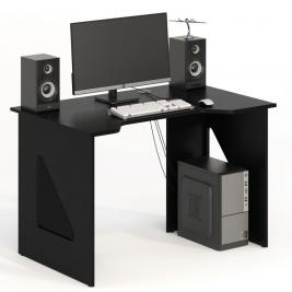 Компьютерный стол СКП-3 GL-3  черный