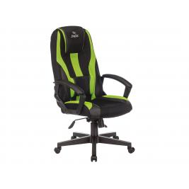 Кресло ZOMBIE-9 черный / зеленый