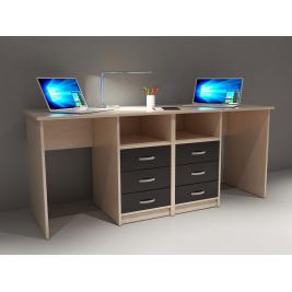 Офисный стол для двоих ДУОС-34