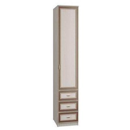 Книжный шкаф Миндаль-06.25-03 с дверкой