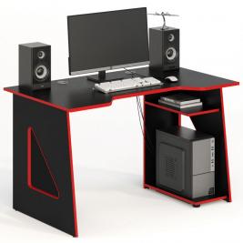 фото Геймерский стол Игровой стол 128х73 см. с подставкой для системного блока СКП-4 GL-4