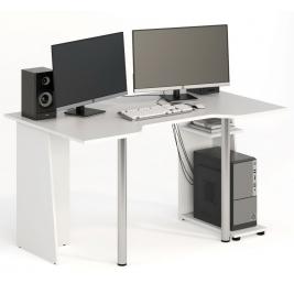 фото Геймерский стол Игровой стол 142х82 см. с подставкой для системного блока ножки металл СКП-6 GL-6