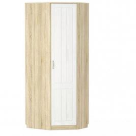 Распашной шкаф Оливия НМ-014.11 правый Дуб Сонома/белое дерево