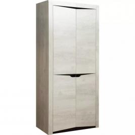 Распашной шкаф Лючия-33.03 бетон пайн белый/венге