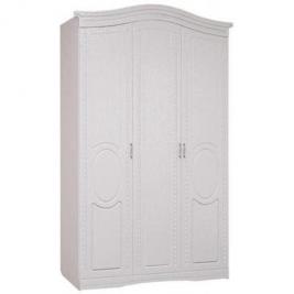 Распашной шкаф Гертруда-М2 белая лиственница/ясень жемчужный
