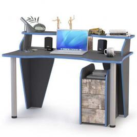 Письменный стол Индиго-9 с тумбой