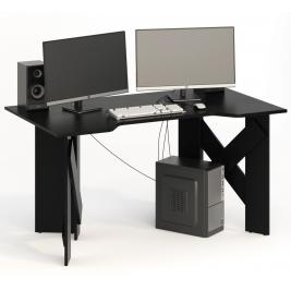 Компьютерный стол СКП-10 GL-10  черный