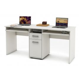 Белый офисный стол Стингер-7К