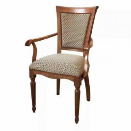 Стул-кресло С-12 орех/агата коричневая