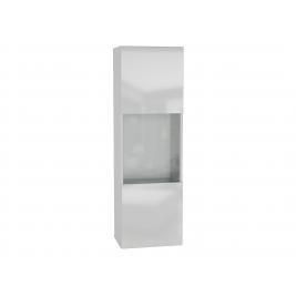 Шкаф-витрина Поинт-22 без блока питания белый с глянцем 71774440