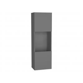 Шкаф-витрина Поинт-22 серый графит