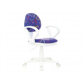 Кресло KD-3/WH/ARM фиолетовый