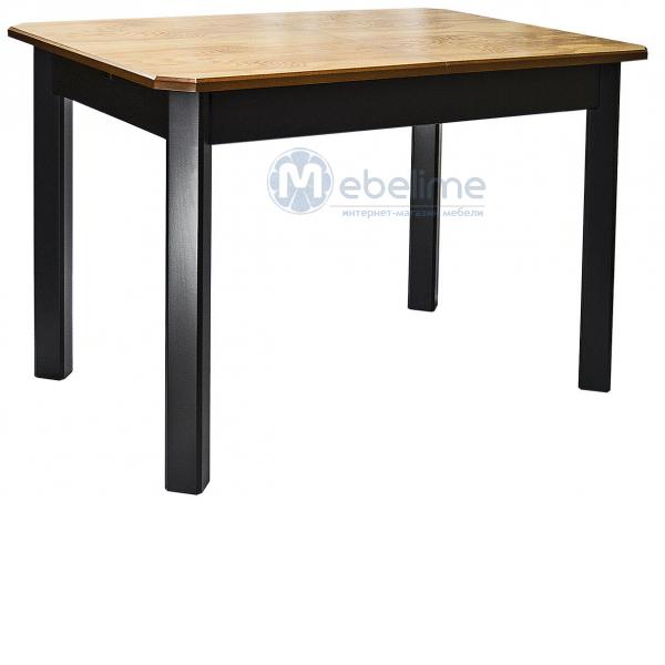 Кухонный стол Мариус-М80 Дуб / Черный