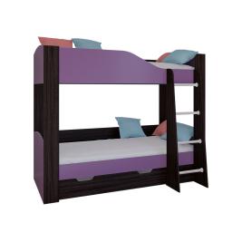 Кровать Астра-2 Венге/Фиолетовый