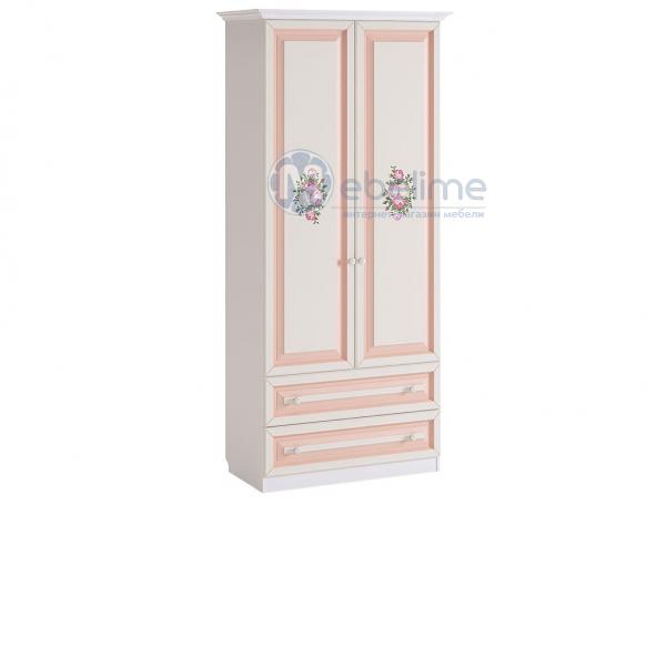 Шкаф для одежды Алиса МКА-001 Белый / Крем
