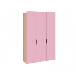 Шкаф для одежды Калейдоскоп ПМ-332.25 розовый/гикори джексон