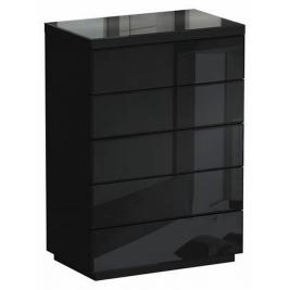 Kristal bedroom (4 ящика) черный