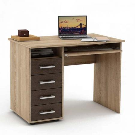 Однотумбовый письменный стол Остин-4