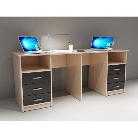 Компьютерный стол для двоих Дабл-32