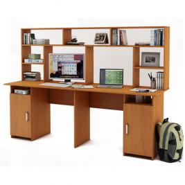Компьютерный стол Лайт-12Н  двухместный
