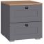 Тумба Остин-16.152 графит/дуб золотой