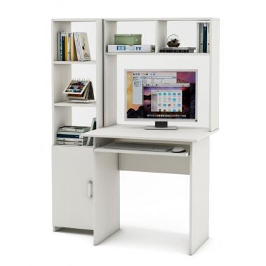 Уголок школьника Лайт-1НК белый 1116x600x1492 мм.