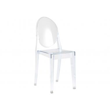 УТ000036009 Стул Victoria Ghost New, прозрачный 490x350x900 мм.