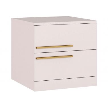 Тумба прикроватная Николь, кашемир 450x400x450 мм.