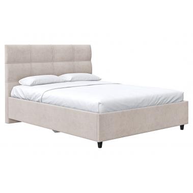 Кровать с подъемным механизмом Флорида 140х200, кремовый велюр 1510x2200x1180 мм.