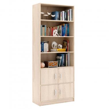 Книжный шкаф Либерти-52 дуб сонома 770x350x2076 мм.