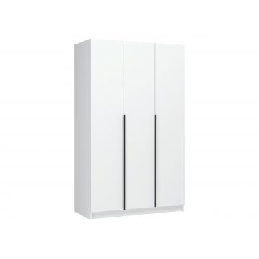 Шкаф 3 дв Лион, белый 1200x550x2000 мм.