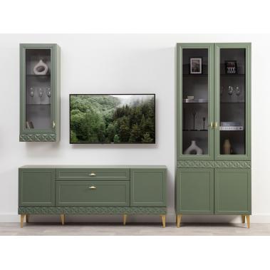 Гостиная Марион 3, дымчатый зеленый/альвиано 