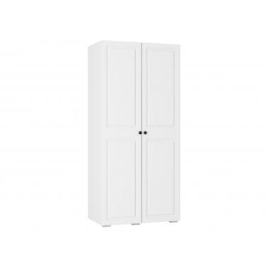 Шкаф 2 дв Северина с полками, белый 
