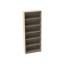 Стеллаж Варма 80, беленый дуб