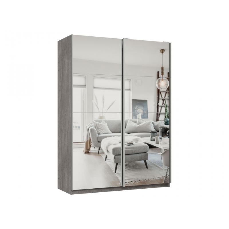 Шкаф-купе Smart 1624 240х160х60, бетон/фасад (з.з).01.(00.00).01 Шкаф-купе Smart 1624 240х160х60, бетон/фасад (з.з).01.(00.00).01