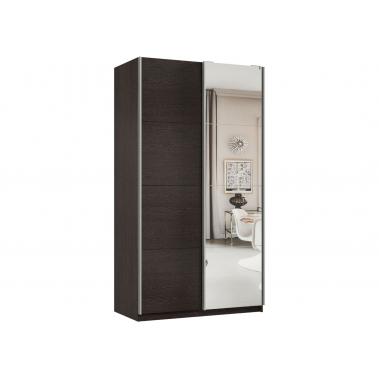 Шкаф-купе Smart 1224 240х120х60, венге/фасад (д.з).01.(01.00).01 1200x600x2400 мм.