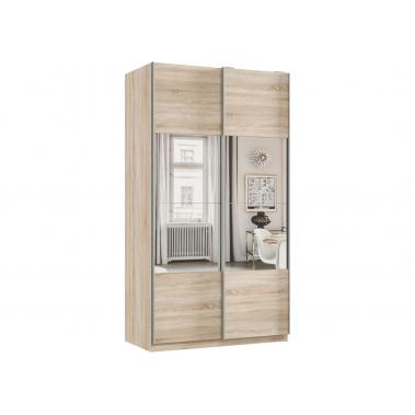 Шкаф-купе Smart 1224 240х120х60, дуб сонома/фасад (дз.дз).01.(01.01).01 1200x600x2400 мм.