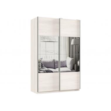 Шкаф-купе Smart 1424 240х140х60, ясень анкор светлый/фасад (дз.дз).01.(01.01).01 1400x600x2400 мм.