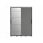 Шкаф-купе Хьюго ШКК-06, графит/графит/зеркало
