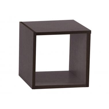 Полка Куба-1, венге 300x300x300 мм.